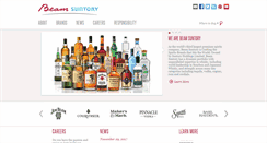 Desktop Screenshot of beamsuntory.com